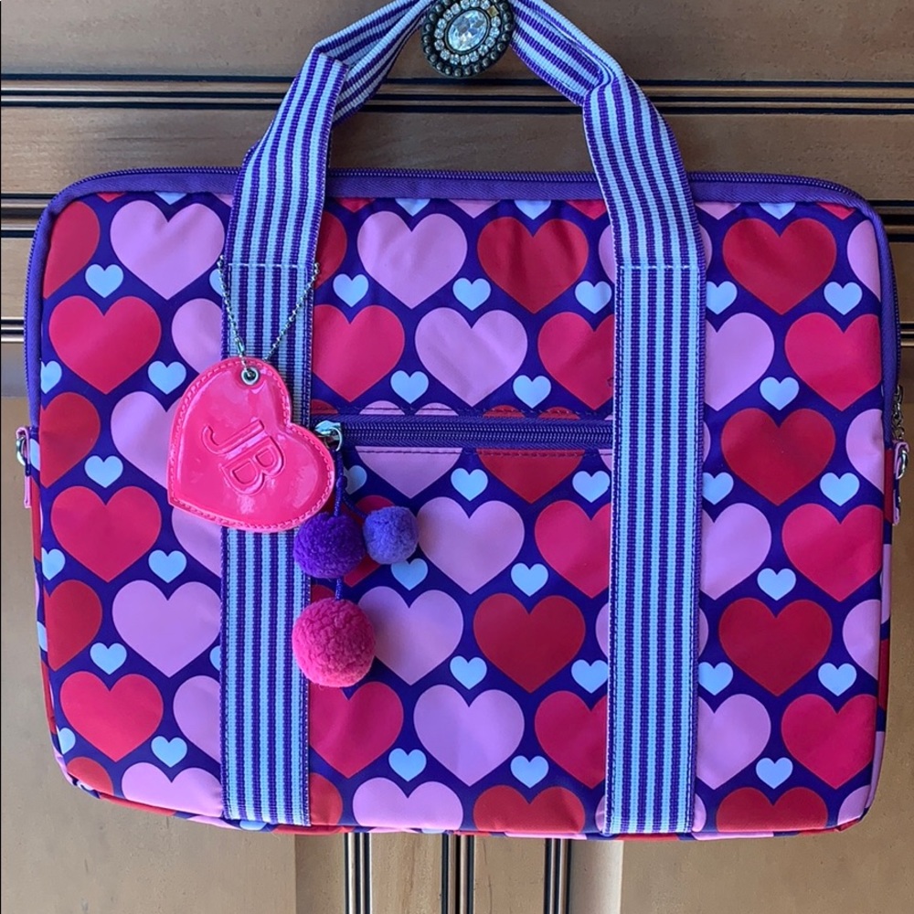 Justine Bieber Book/Computer or IPad Bag